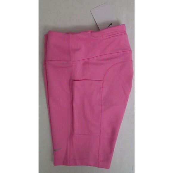 Nike DB4347 607 Women's Sz XS Pink Glow 7” Dri-Fit Fast Running Shorts - Picture 5 of 6